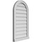 Ekena Millwork Round Top Surface Mount PVC Gable Vent w/ 2"W x 2"P Brickmould Sill Frame, 18"W x 32"H GVPRT18X3203SN - alternate 3